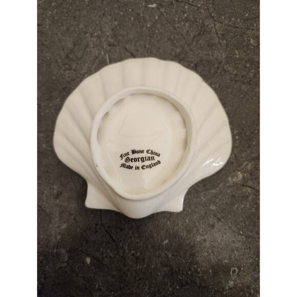 Georgian Fine Bone China Trinket Plate Made In England-Roses Vintage - Picture 2 of 2